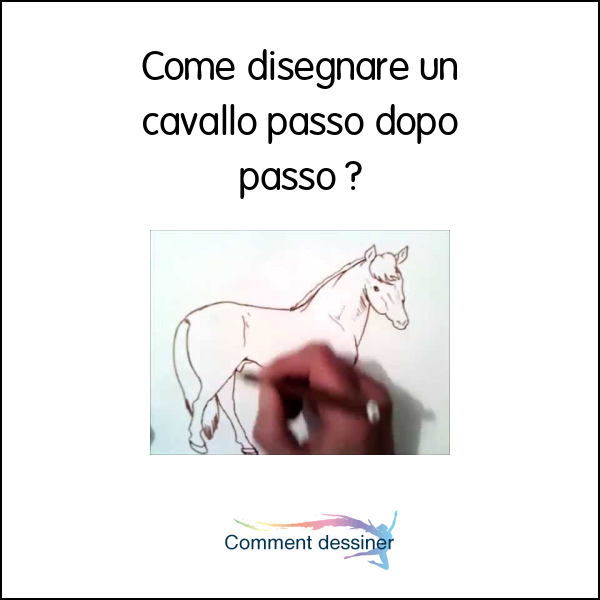 Come Disegnare Un Cavallo Passo Dopo Passo Come Disegnare